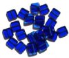 25 9x8x3mm Sapphire with Bronze Edge Windows